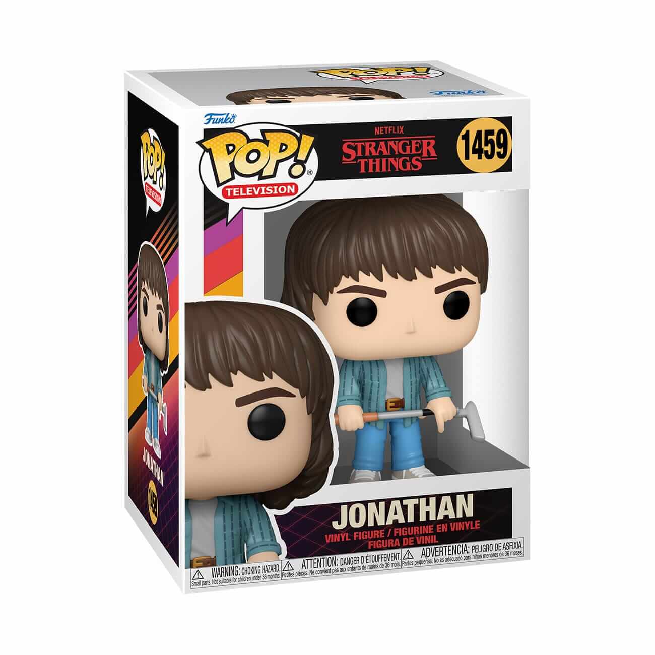 Stranger Things - Jonathan Byers with Golf Club (1459) Funko Pop! Television Netflix TV Vinyl Figure 9 cm