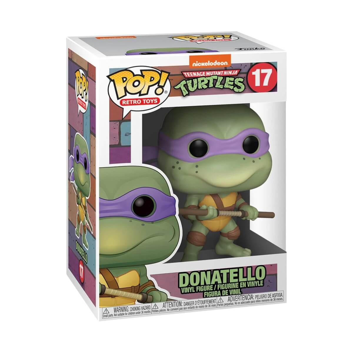 Teenage Mutant Ninja Turtles - Donatello (17) Funko Pop! Retro Toys Tartarughe Ninja Vinyl Figure 9 cm