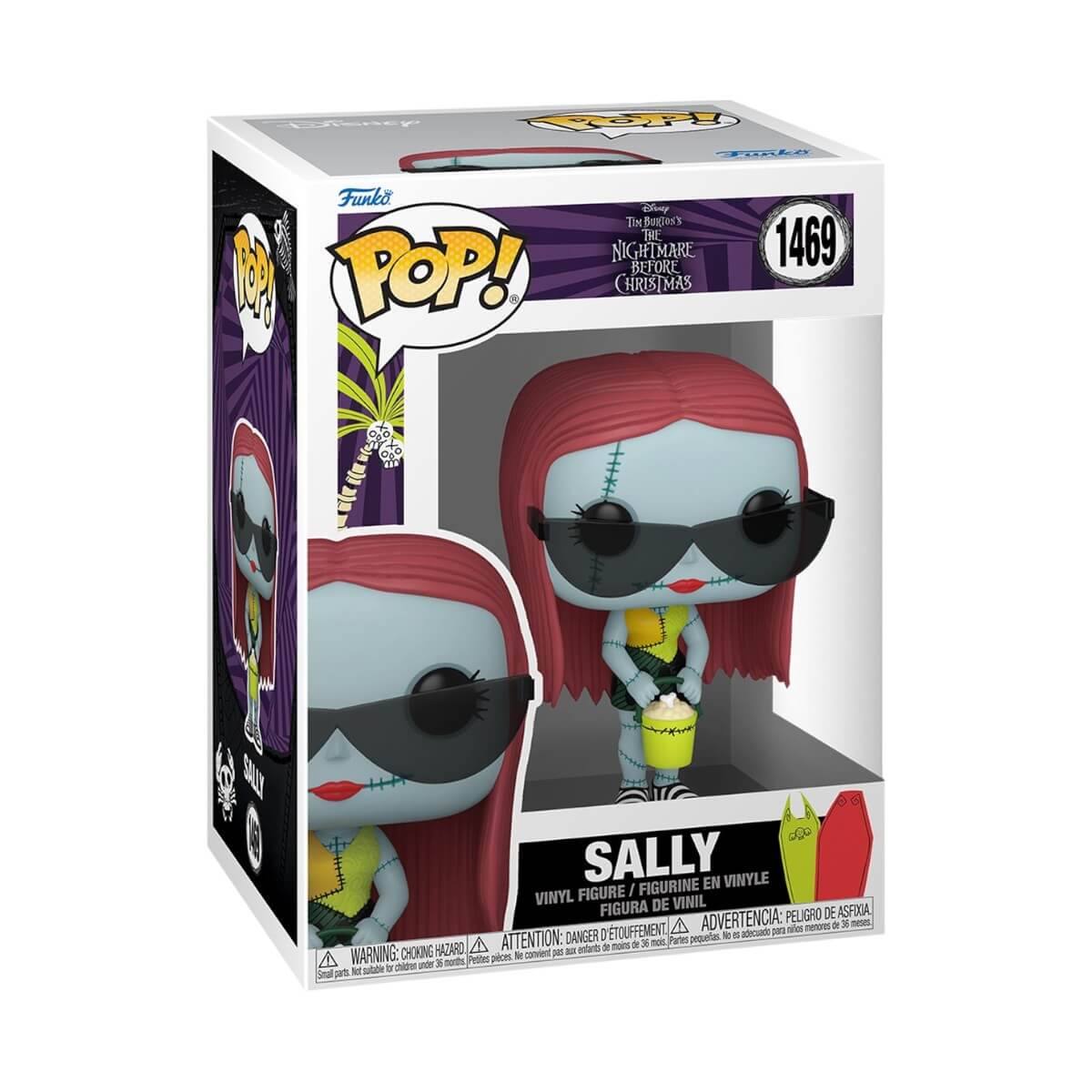 The Nightmare Before Christmas - Sally with Glasses (Beach) (1469) Funko Pop! Vinyl Figure 9 cm