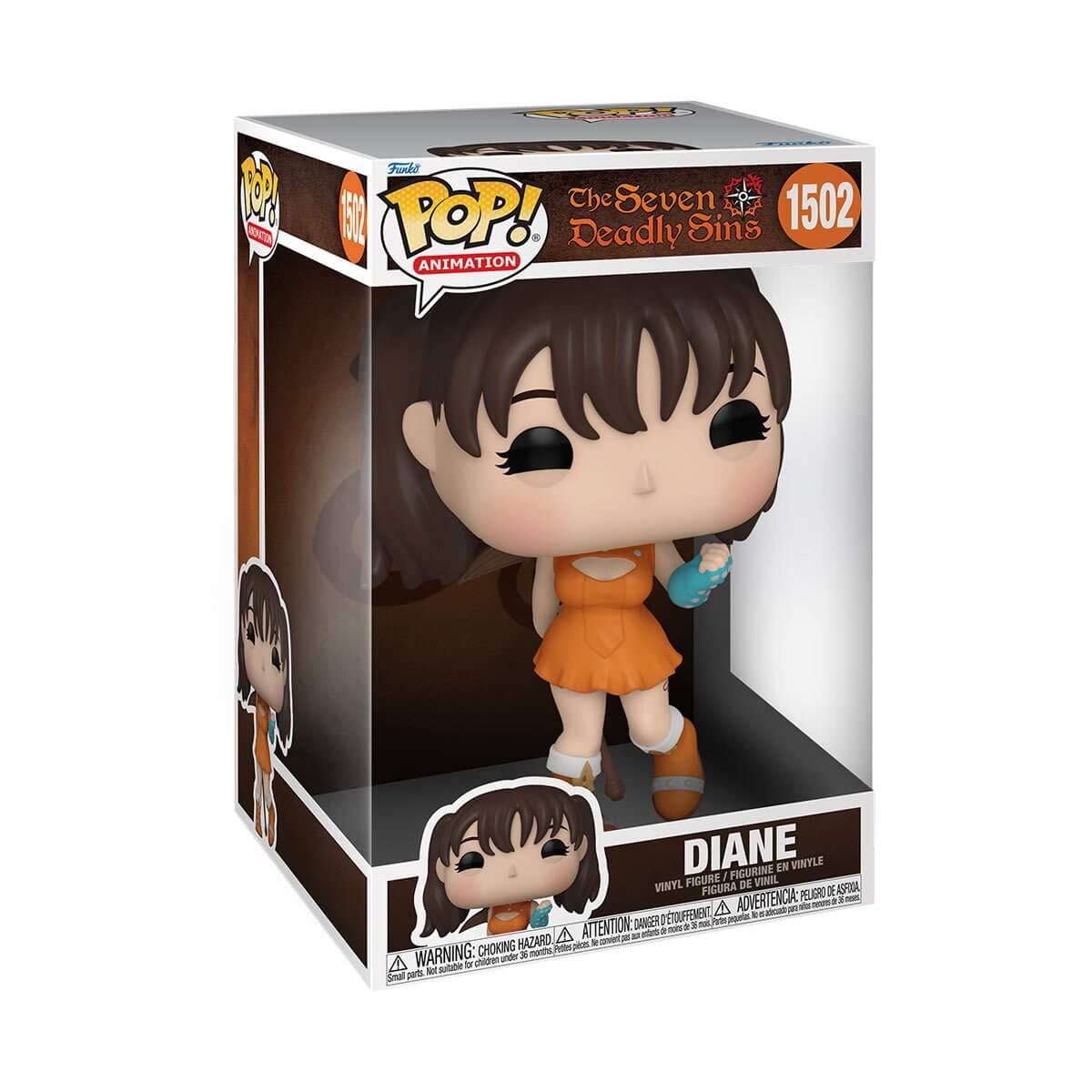 The Seven Deadly Sins - Diane (Super Sized) (1502) Funko Pop! Animation Anime Vinyl Figure 25 cm