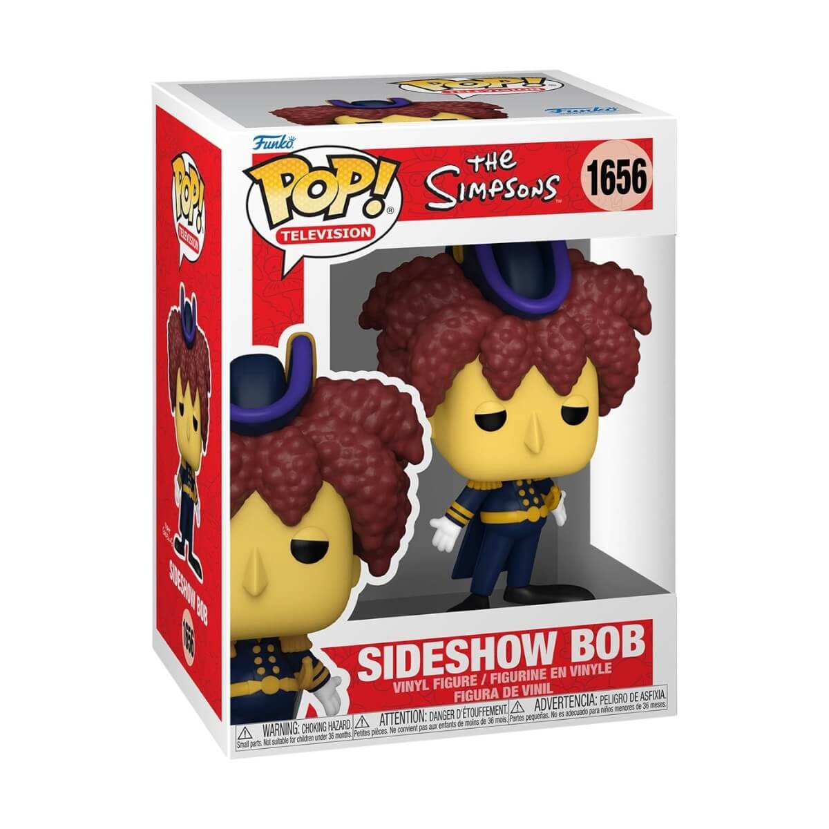 The Simpsons - Sideshow Bob (1656) Funko Pop! Television Telespalla Bob Vinyl Figure 13 cm