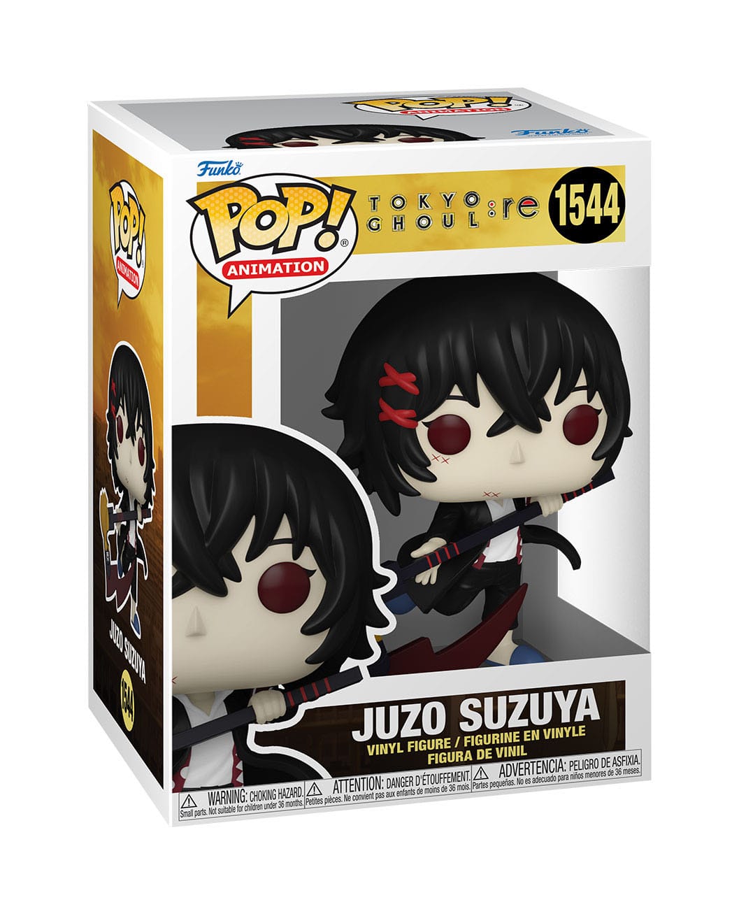 Tokyo Ghoul:re - Juzo Suzuya (1544) Funko Pop! Animation Anime Vinyl Figure 9 cm