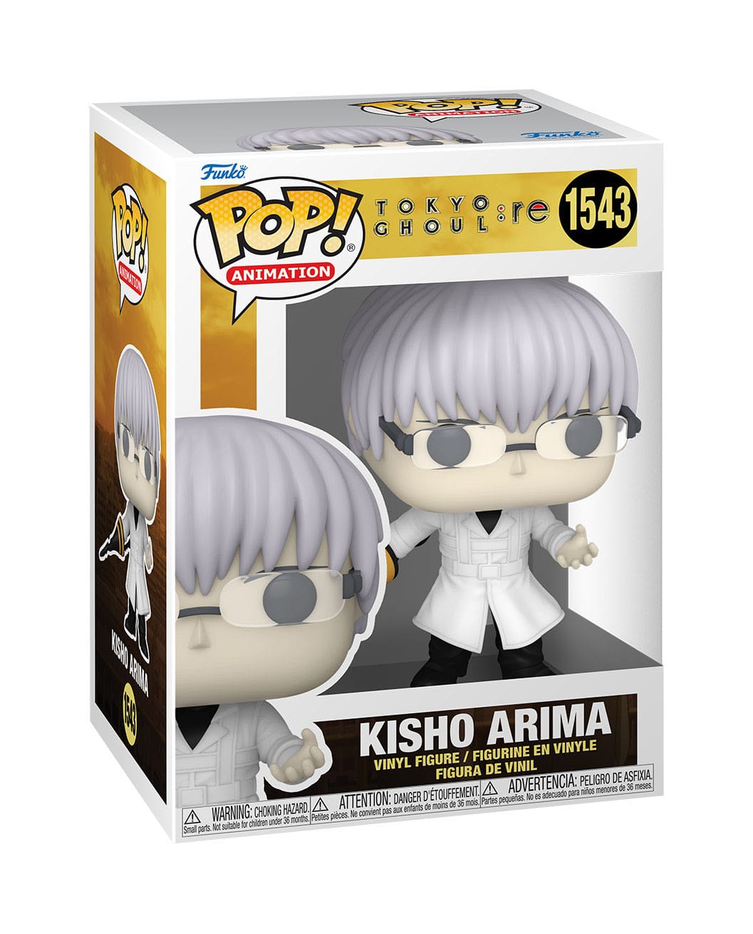 Tokyo Ghoul:re - Kisho Arima (1543) Funko Pop! Animation Anime Vinyl Figure 9 cm
