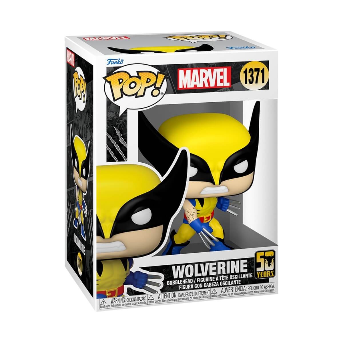 Wolverine 50 Years - Ultimate Wolverine (Classic) (1371) Funko Pop! Marvel Vinyl Figure 9 cm