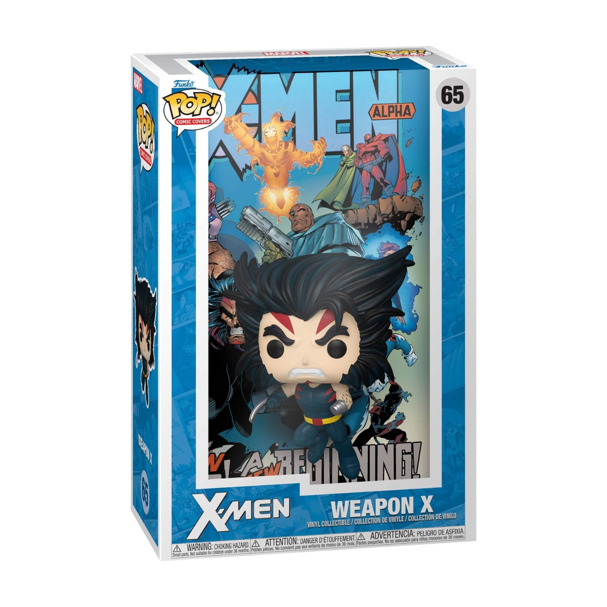 X-Men: Age of Apocalypse - Weapon X (65) Funko Pop! Comic Covers Marvel Vinyl Figure 9 cm