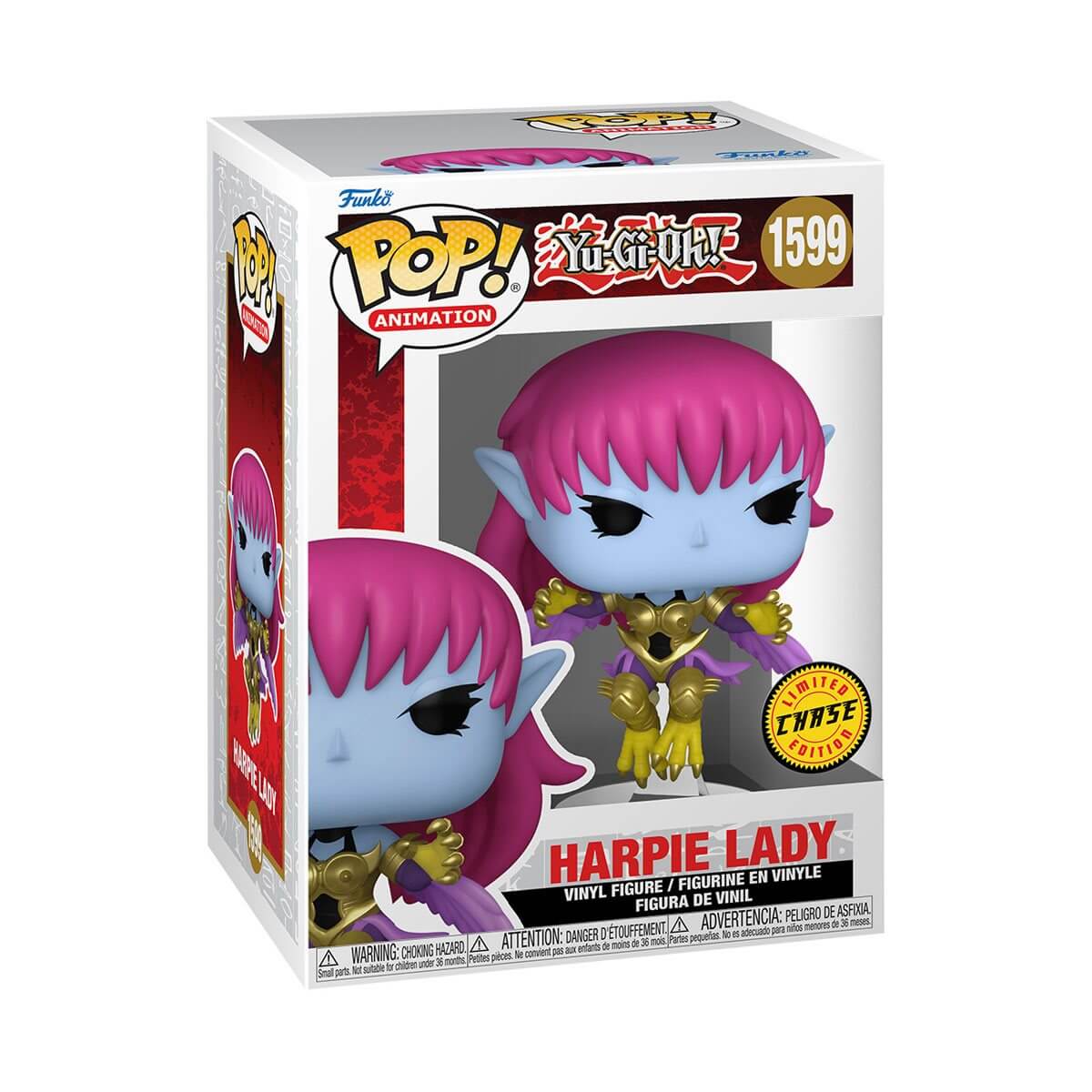 Yu-Gi-Oh! - Harpie Lady CHASE (1599) Funko Pop! Animation Anime Arpia Vinyl Figure 9 cm