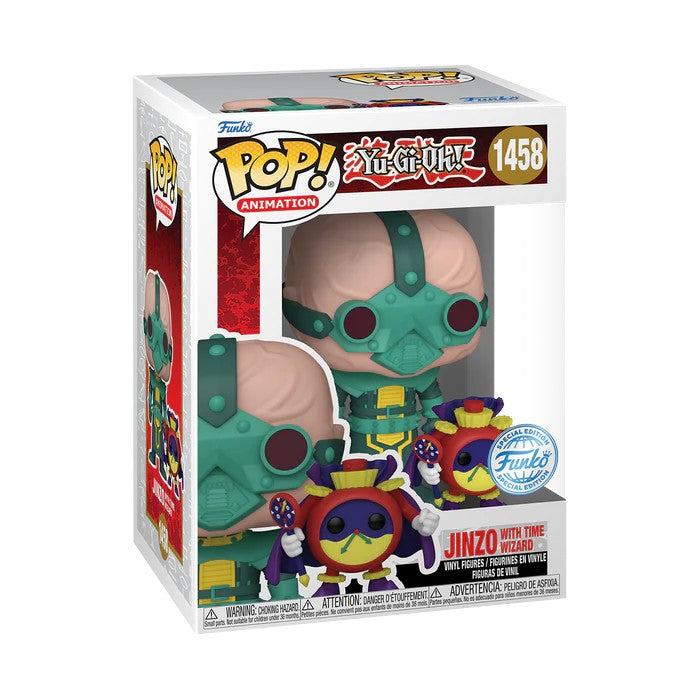 Yu-Gi-Oh! - Jinzo with Time Wizard (1458) Special Edition Funko Pop! Animation Anime Vinyl Figure 9 cm
