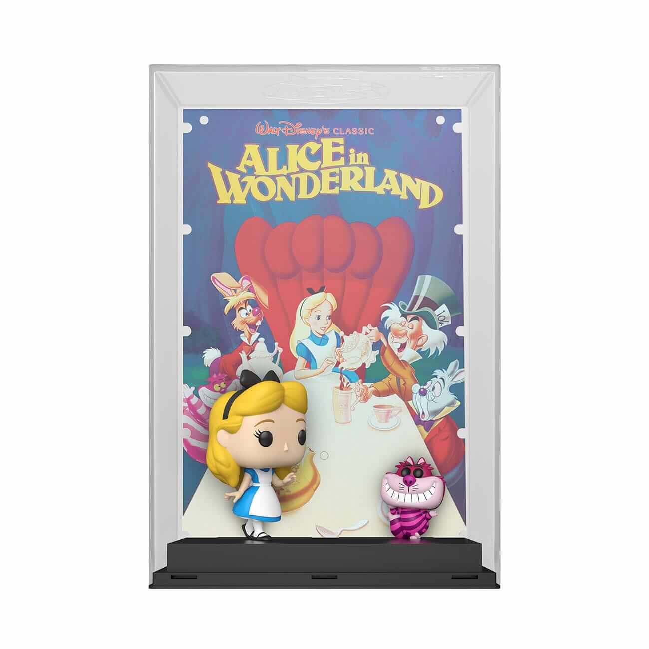 Disney Movie Posters - Alice with Cheshire Cat (11) Funko Pop! Disney 100th Anniversary Alice in Wonderland Figure 9 cm
