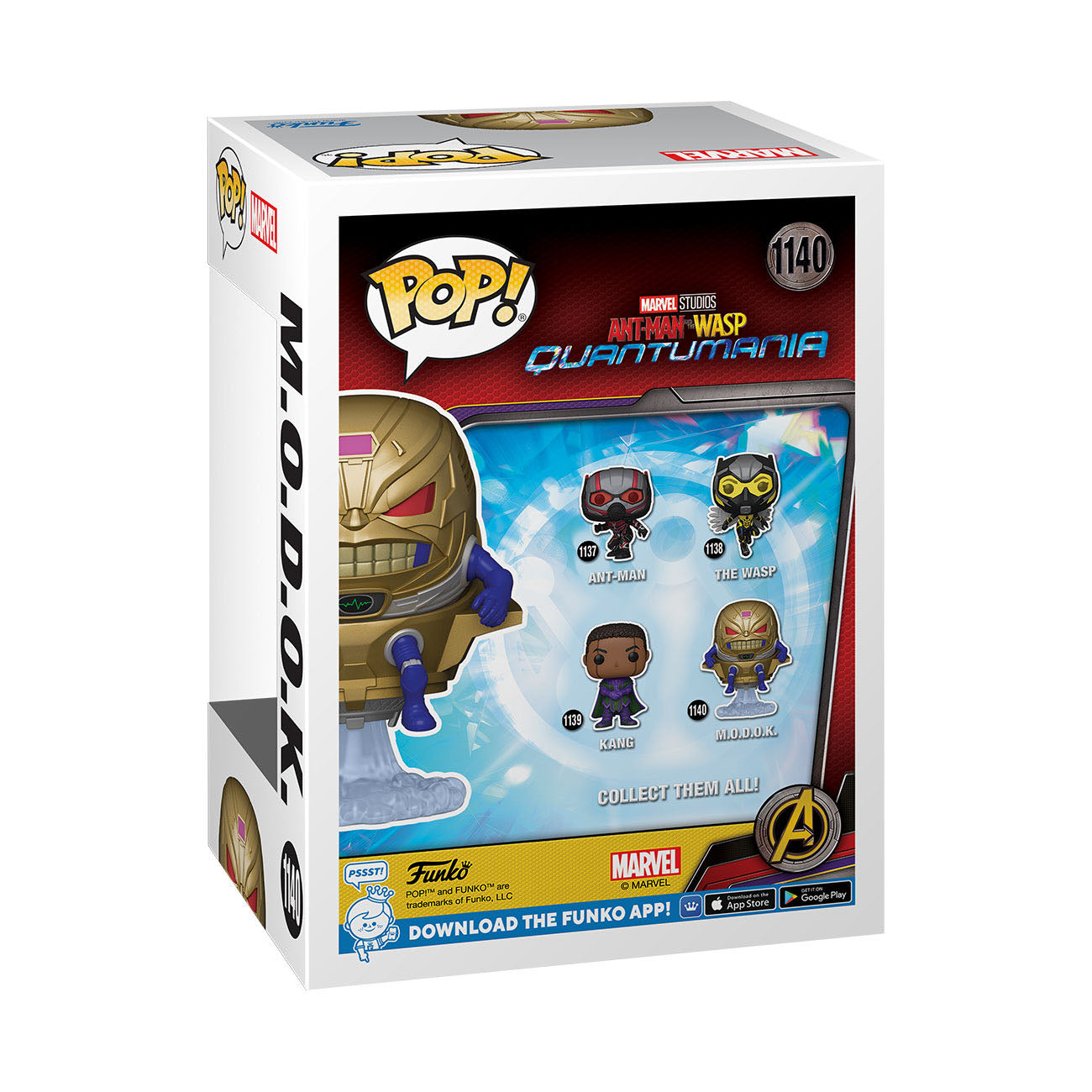 Ant-Man and the Wasp: Quantumania - M.O.D.O.K. (1140) Funko Pop! Marvel Vinyl Figure 9 cm