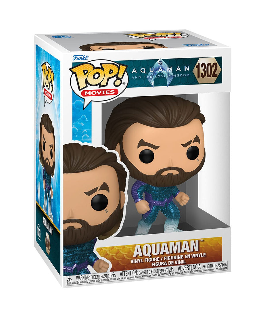 Aquaman and the Lost Kingdom - Aquaman in Stealth Suit (1302) Funko Pop! Movies DC Vinyl Figure 9 cm