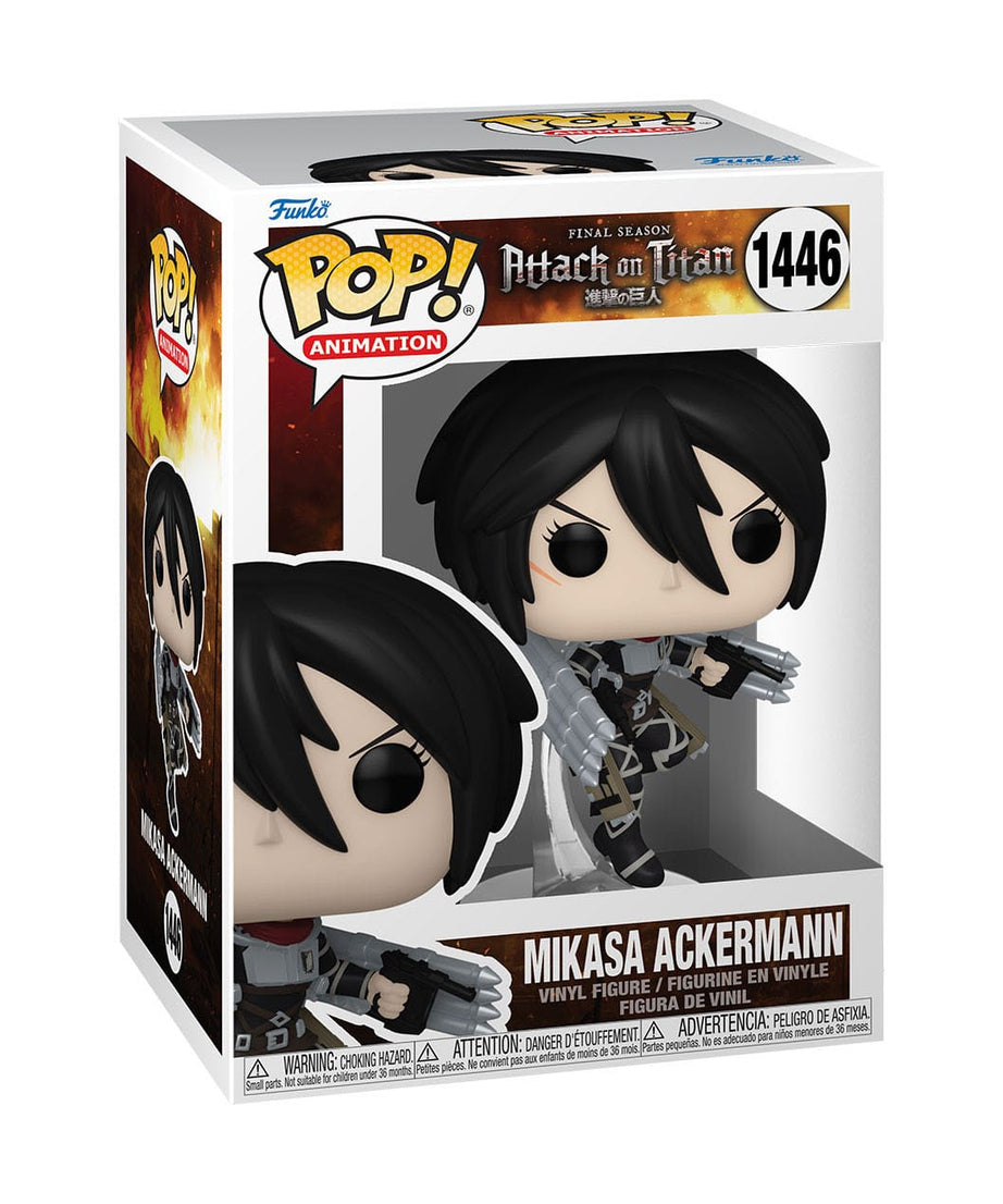 Attack on Titan - Mikasa Ackermann (1446) Funko Pop! Animation Vinyl Figure 9 cm