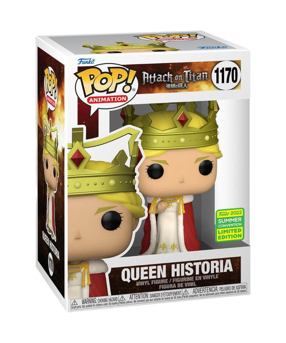 Attack on Titan - Queen Historia (2022 Summer Conv. Limited Edition) (1170) Funko Pop! Animation Anime Vinyl Figure 9 cm