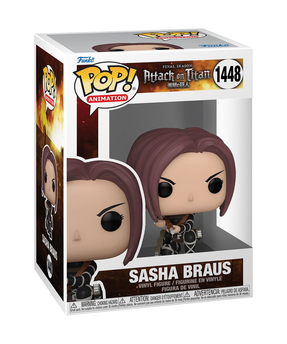 Attack on Titan - Sasha Braus (1448) Funko Pop! Animation Anime Sasha Blouse Vinyl Figure 9 cm