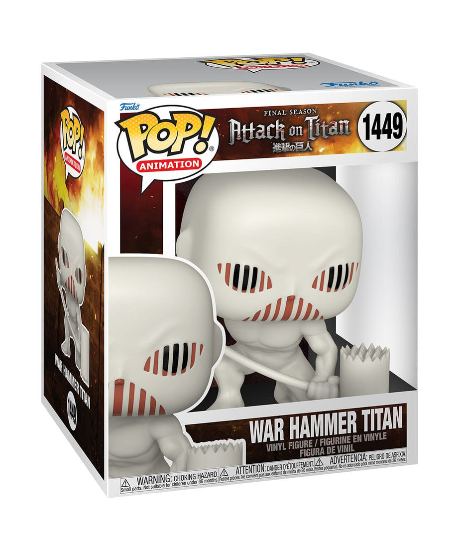 Attack on Titan - War Hammer Titan (Oversized) (1449) Funko Pop! Animation Anime Vinyl Figure 15 cm