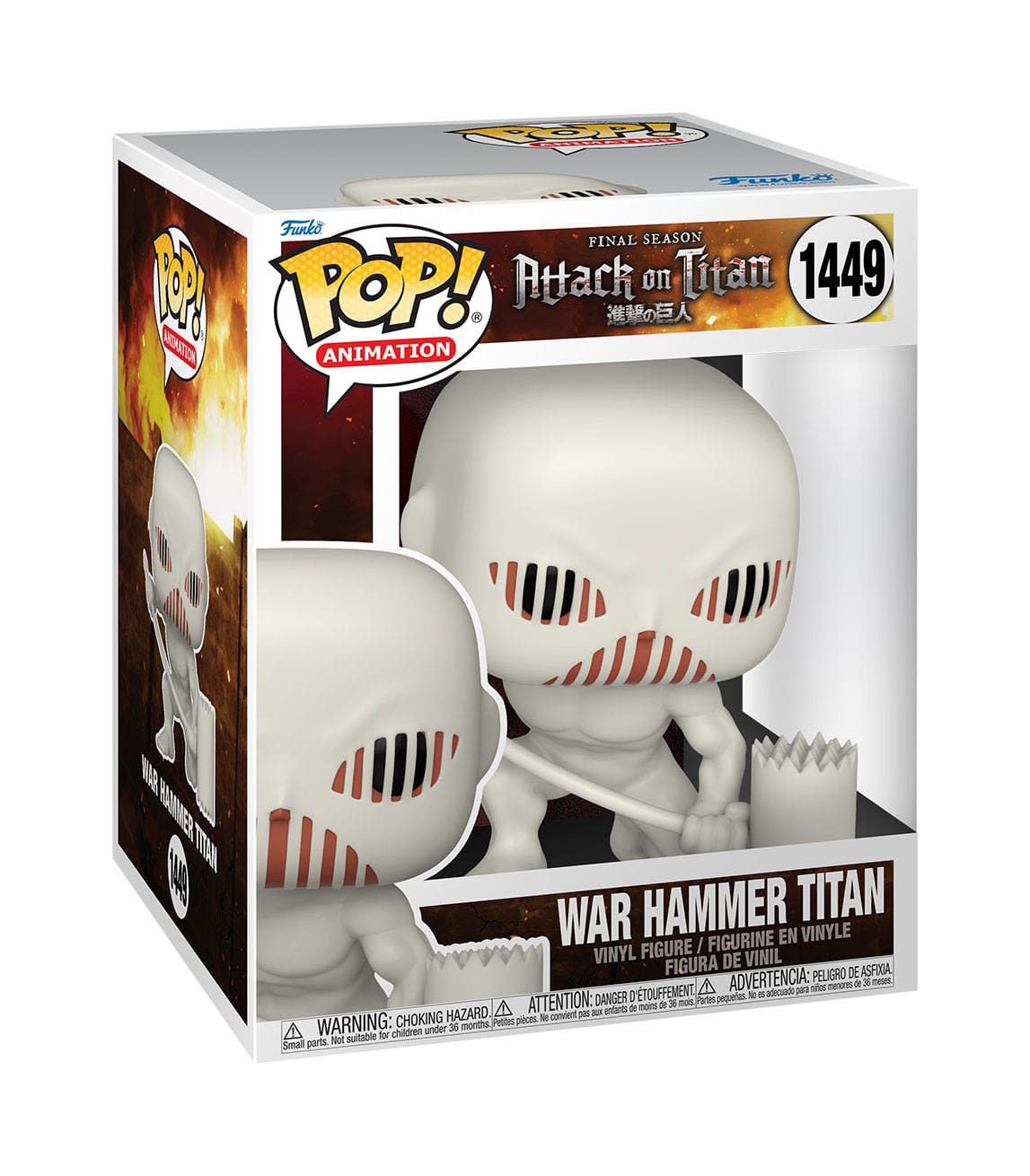 Attack on Titan - War Hammer Titan (Oversized) (1449) Funko Pop! Animation Anime Vinyl Figure 15 cm