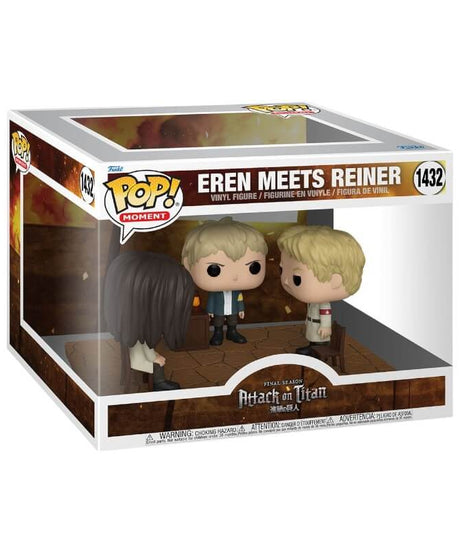 Attack on Titan Moments - Eren meets Reiner (1432) Funko Pop! Anime Vinyl Figure 9 cm