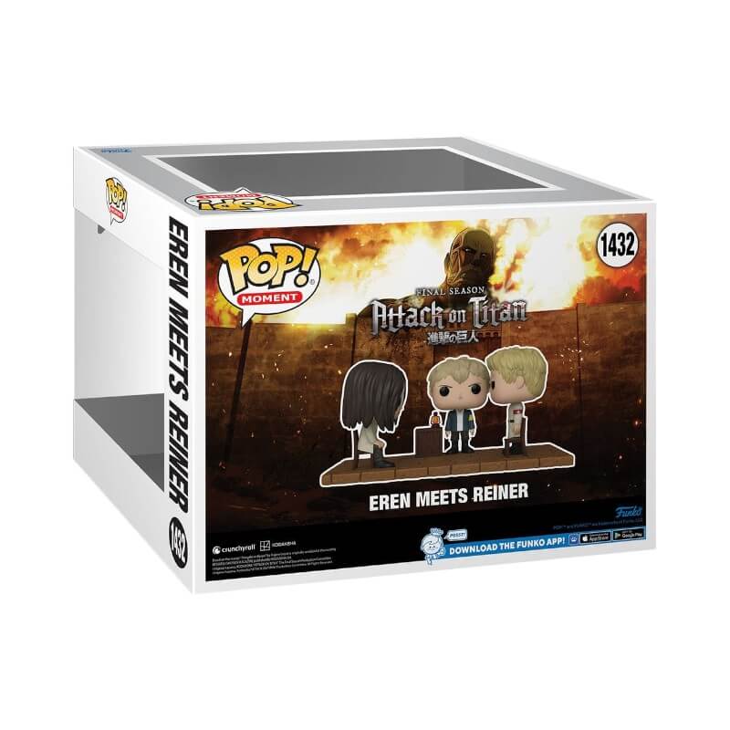 Attack on Titan Moments - Eren meets Reiner (1432) Funko Pop! Anime Vinyl Figure 9 cm