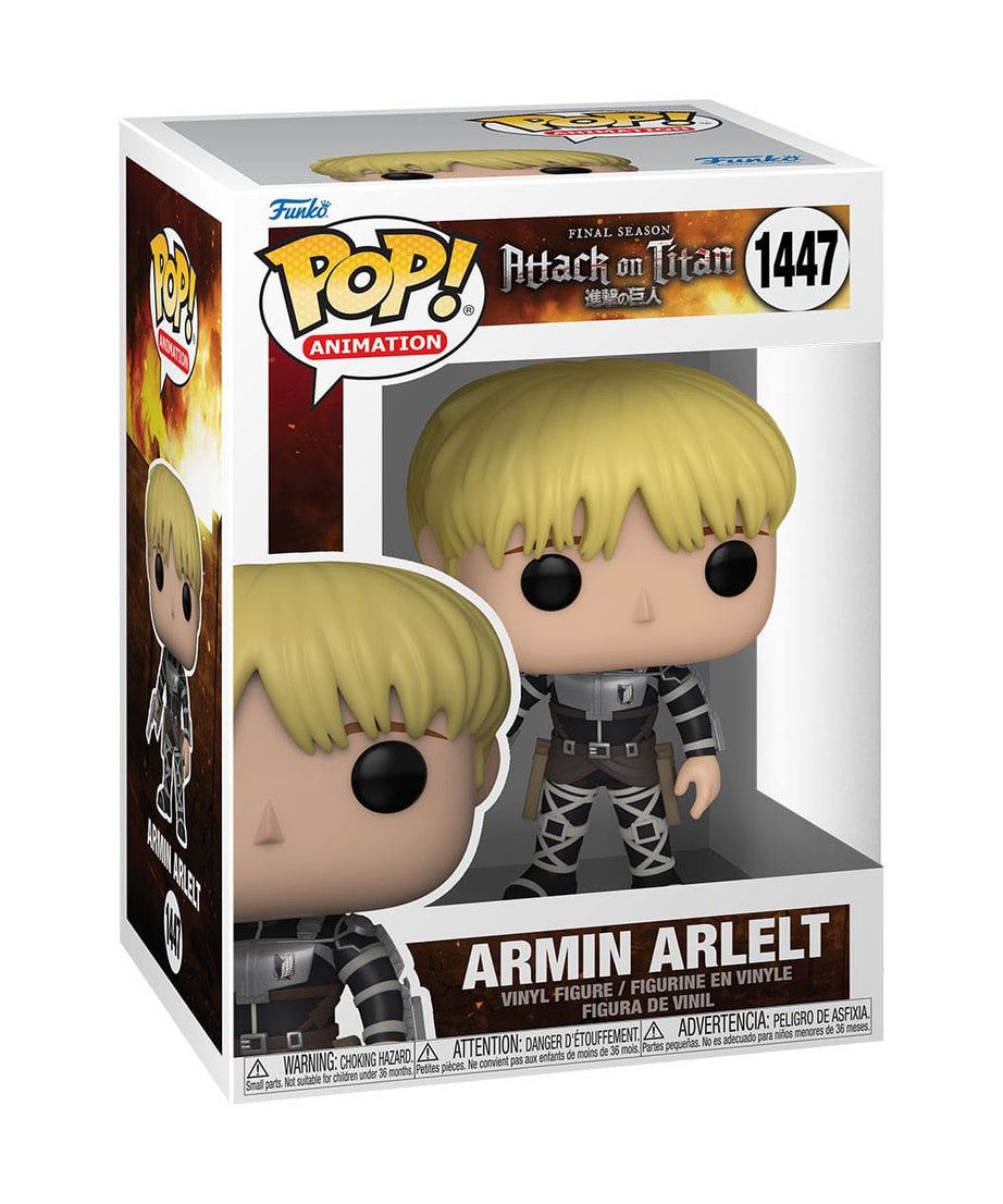 Attack on Titan - Armin Arlelt (1447) Funko Pop! Animation Anime Vinyl Figure 9 cm