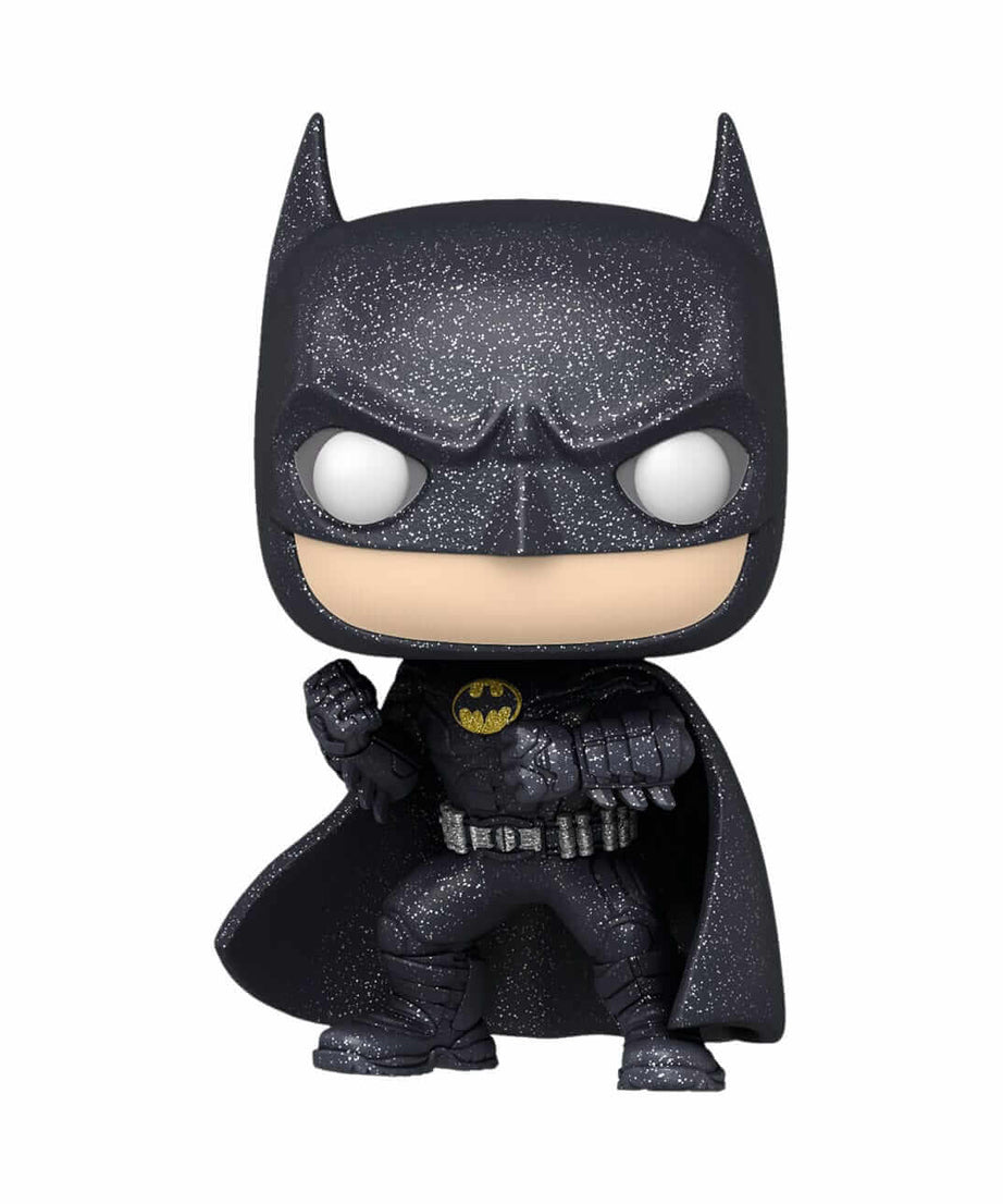 The Flash - Batman (Michael Keaton) DIAMOND GLITTER (1342) Funko Pop! Movies DC Vinyl Figure DGLT 9 cm