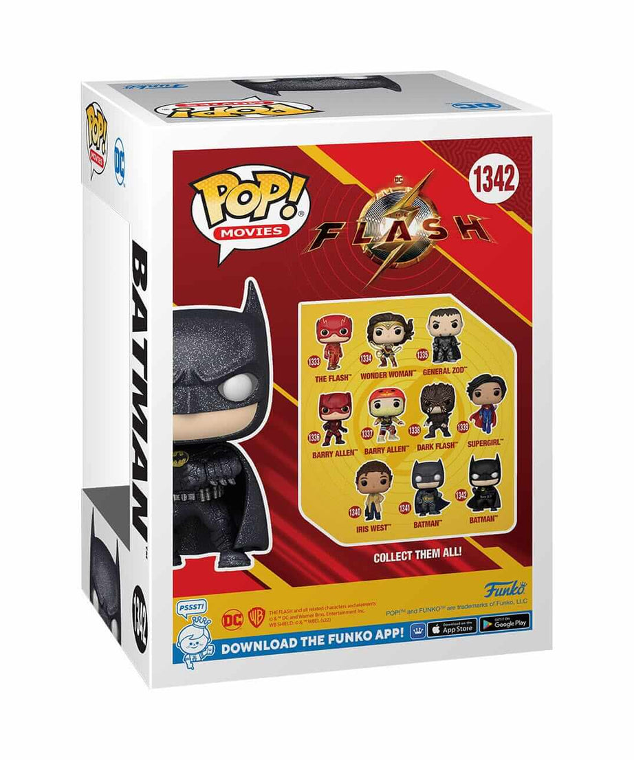 The Flash - Batman (Michael Keaton) DIAMOND GLITTER (1342) Funko Pop! Movies DC Vinyl Figure DGLT 9 cm