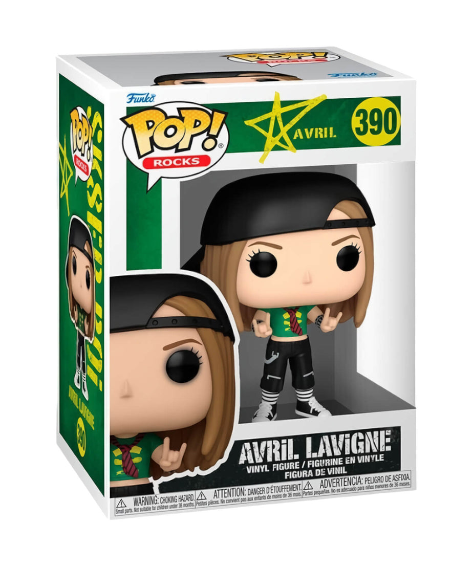 Avril Lavigne - Avril Lavigne (Sk8er Boi) (390) Funko Pop! Rocks Music Vinyl Figure 9 cm
