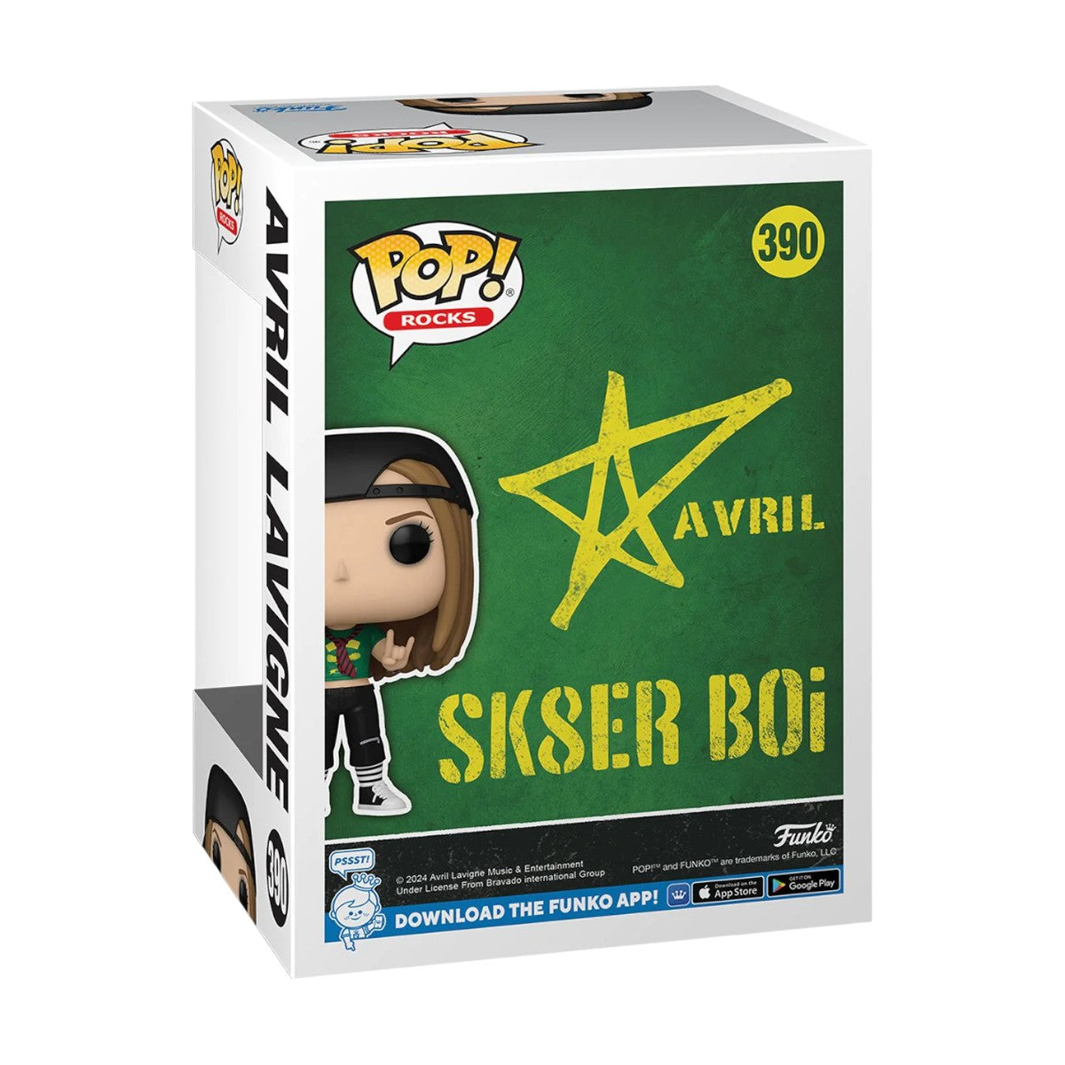 Avril Lavigne - Avril Lavigne (Sk8er Boi) (390) Funko Pop! Rocks Music Vinyl Figure 9 cm