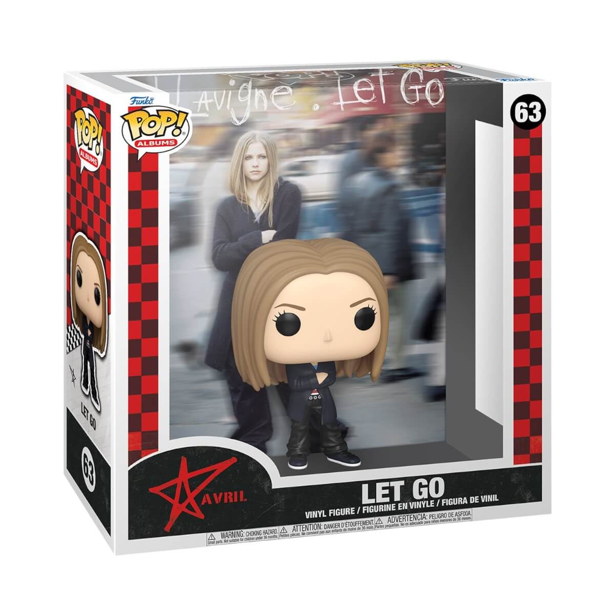 Avril Lavigne - Let Go (63) Funko Pop! Albums Cover Music Vinyl Figure 9 cm