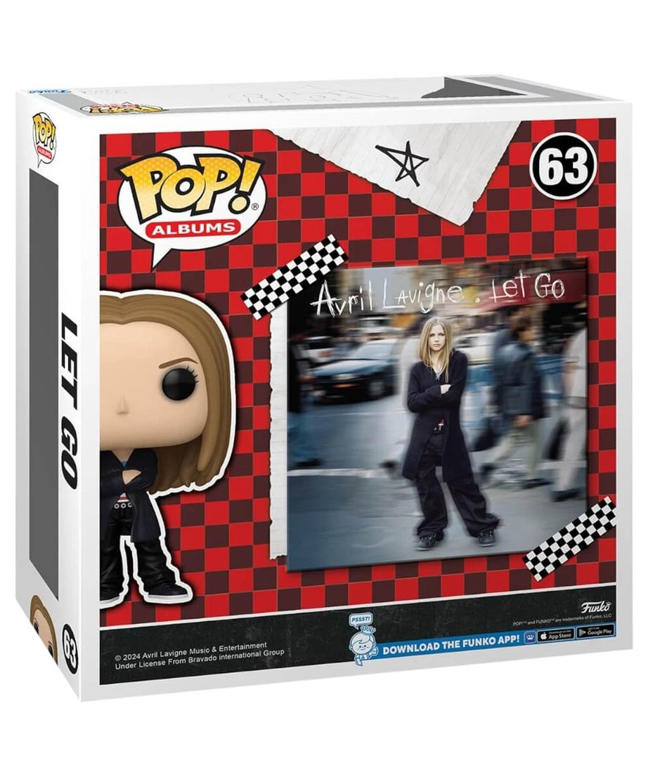 Avril Lavigne - Let Go (63) Funko Pop! Albums Cover Music Vinyl Figure 9 cm