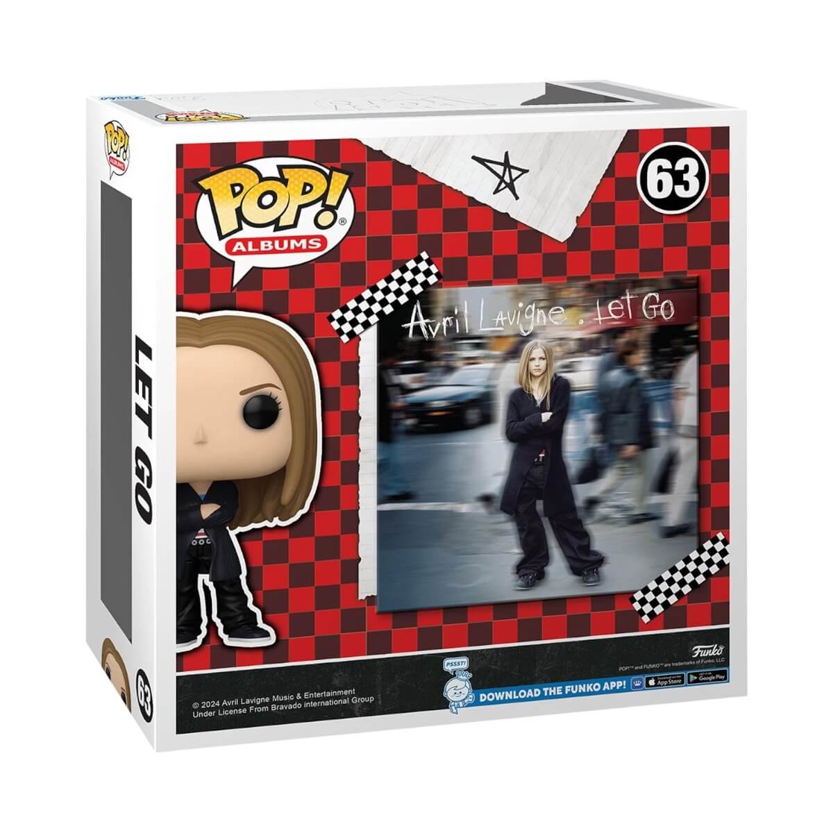 Avril Lavigne - Let Go (63) Funko Pop! Albums Cover Music Vinyl Figure 9 cm