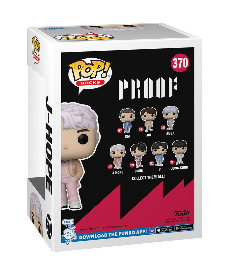 BTS - J-Hope (370) Funko Pop! Rocks K-Pop Music Vinyl Figure 9 cm
