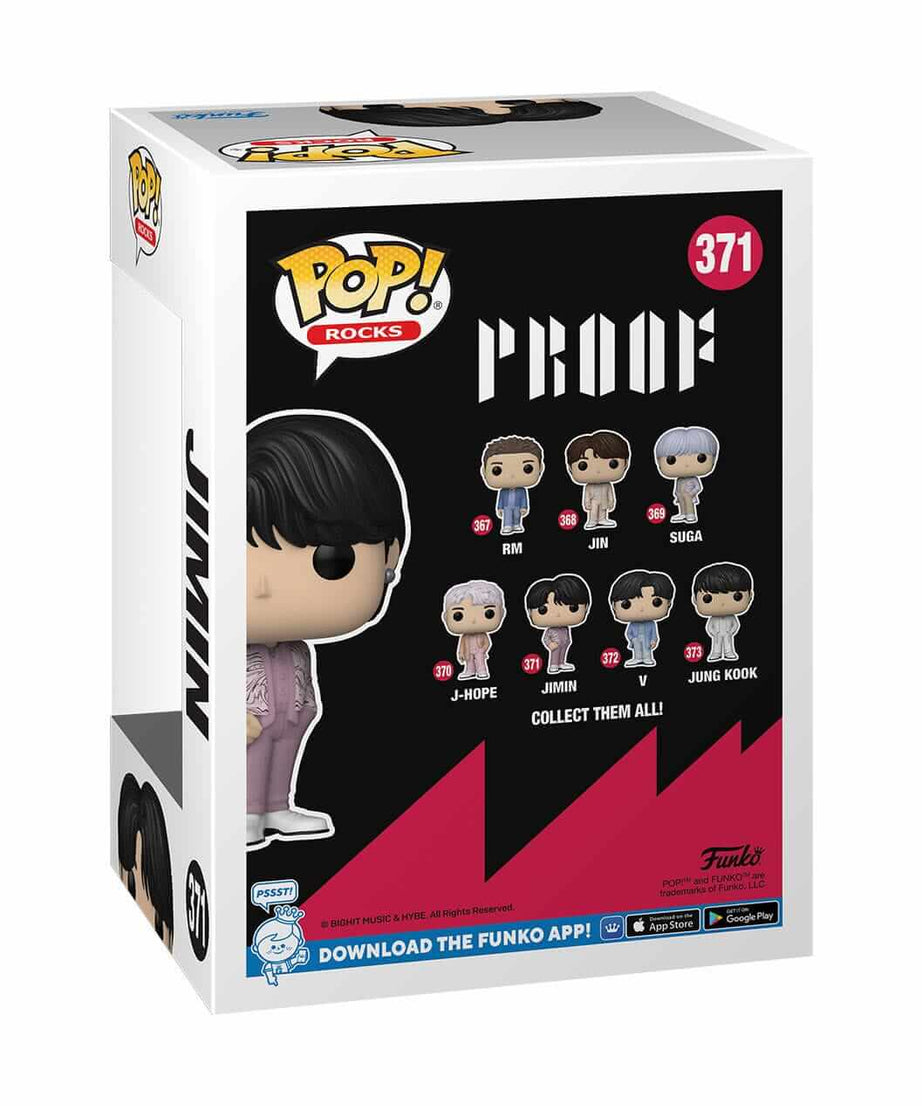 BTS - Jimin (371) Funko Pop! Rocks Music Vinyl Figure 9 cm