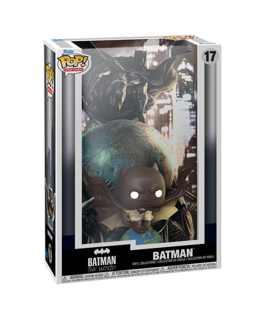 Batman: The World - Batman (17) Funko Pop! Comic Covers DC Vinyl Figure 9 cm