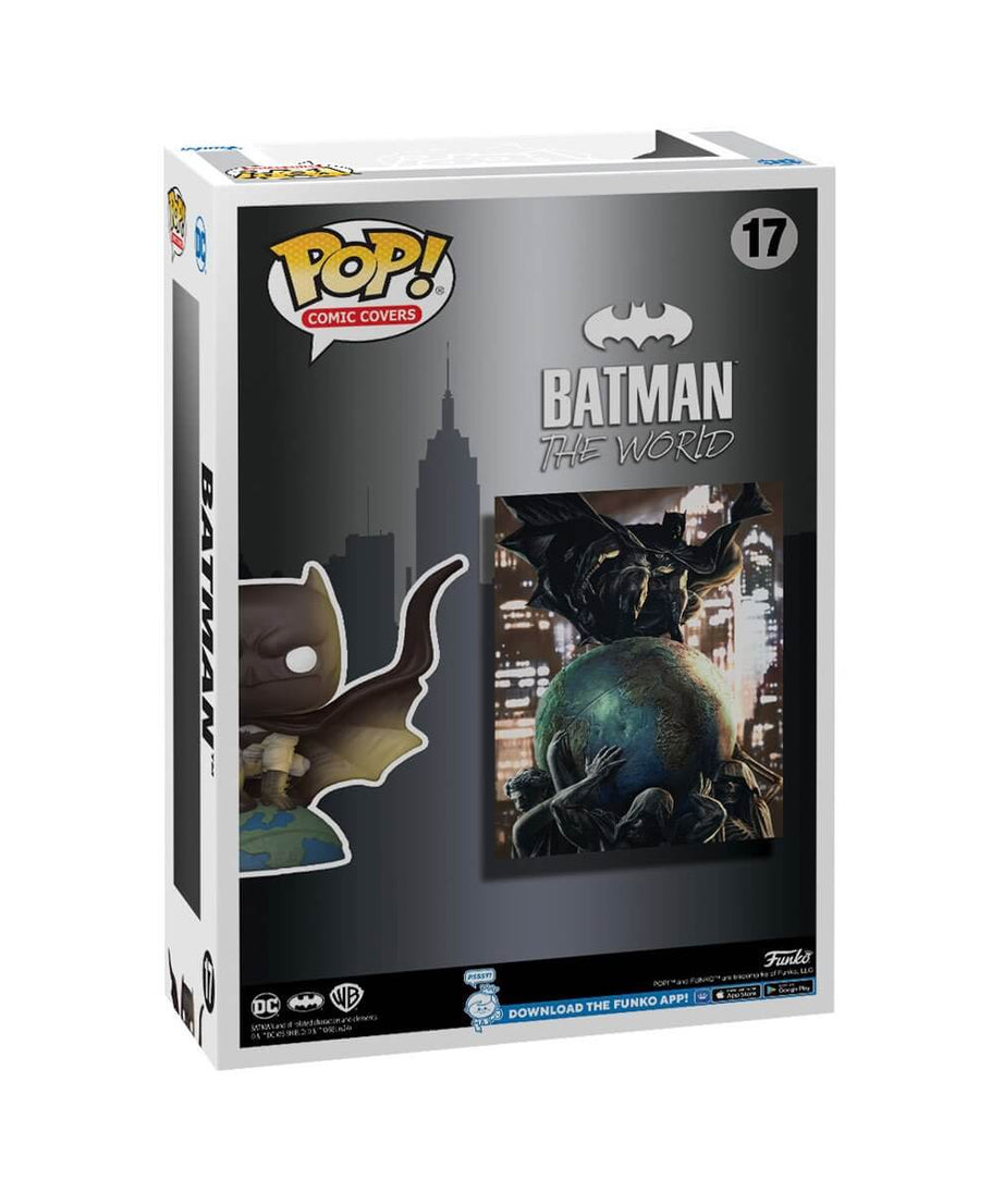 Batman: The World - Batman (17) Funko Pop! Comic Covers DC Vinyl Figure 9 cm