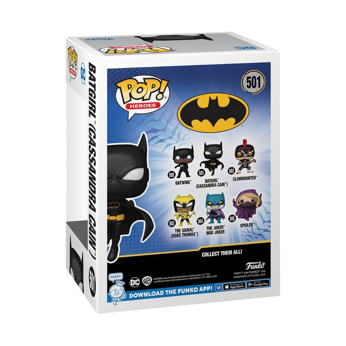Batman War Zone - Batgirl (Cassandra Cain) (501) Funko Pop! Heroes DC Vinyl Figure 9 cm