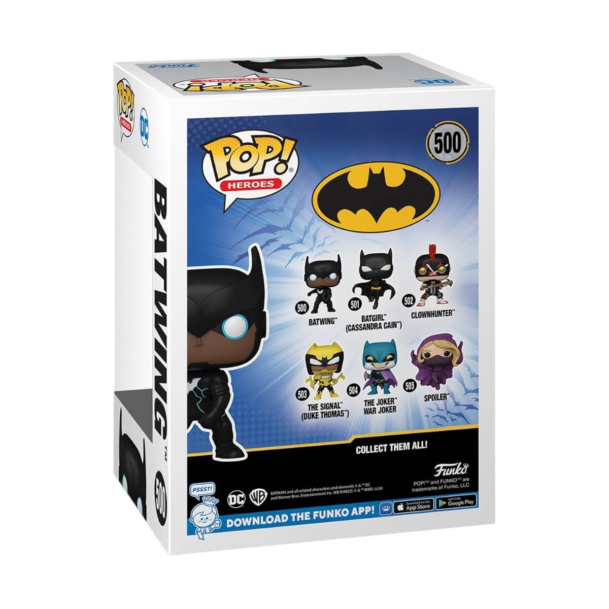 Batman War Zone - Batwing (500) Funko Pop! Heroes DC Vinyl Figure 9 cm