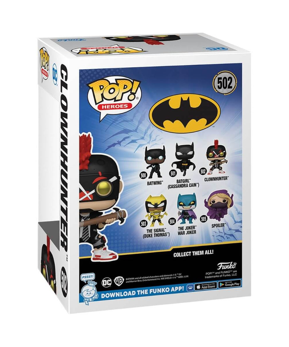Batman War Zone - Clownhunter (502) Funko Pop! Heroes DC Vinyl Figure 9 cm