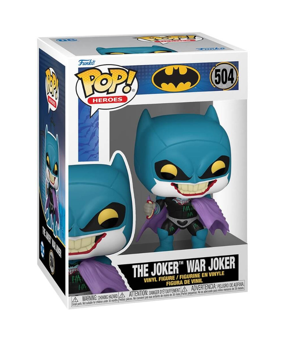Batman War Zone - The Joker (504) Funko Pop! Heroes DC Vinyl Figure 9 cm