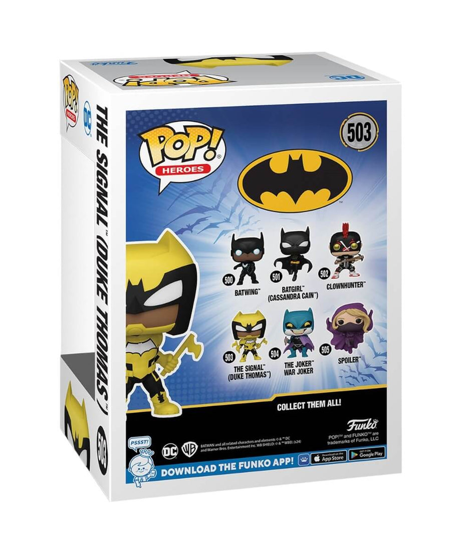 Batman War Zone - The Signal (Duke Thomas) (503) Funko Pop! Heroes DC Vinyl Figure 9 cm