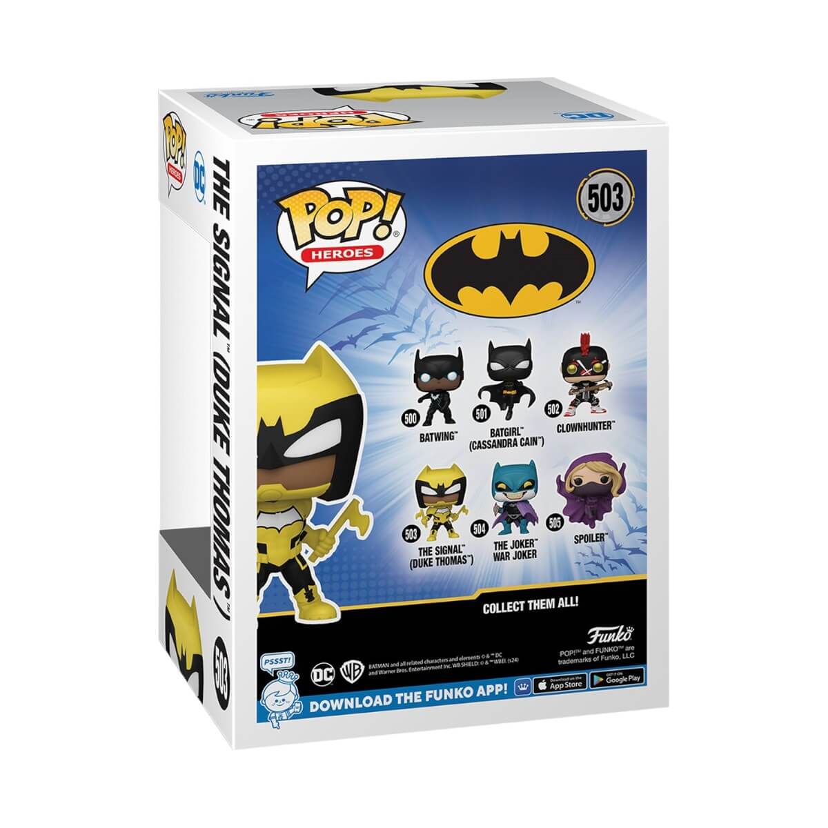 Batman War Zone - The Signal (Duke Thomas) (503) Funko Pop! Heroes DC Vinyl Figure 9 cm