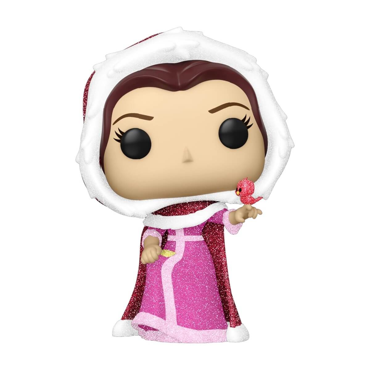 Beauty and the Beast - Winter Belle with Bird (DIAMOND GLITTER) (1137) Funko Pop! Disney La Bella e La Bestia Vinyl Figure 9 cm