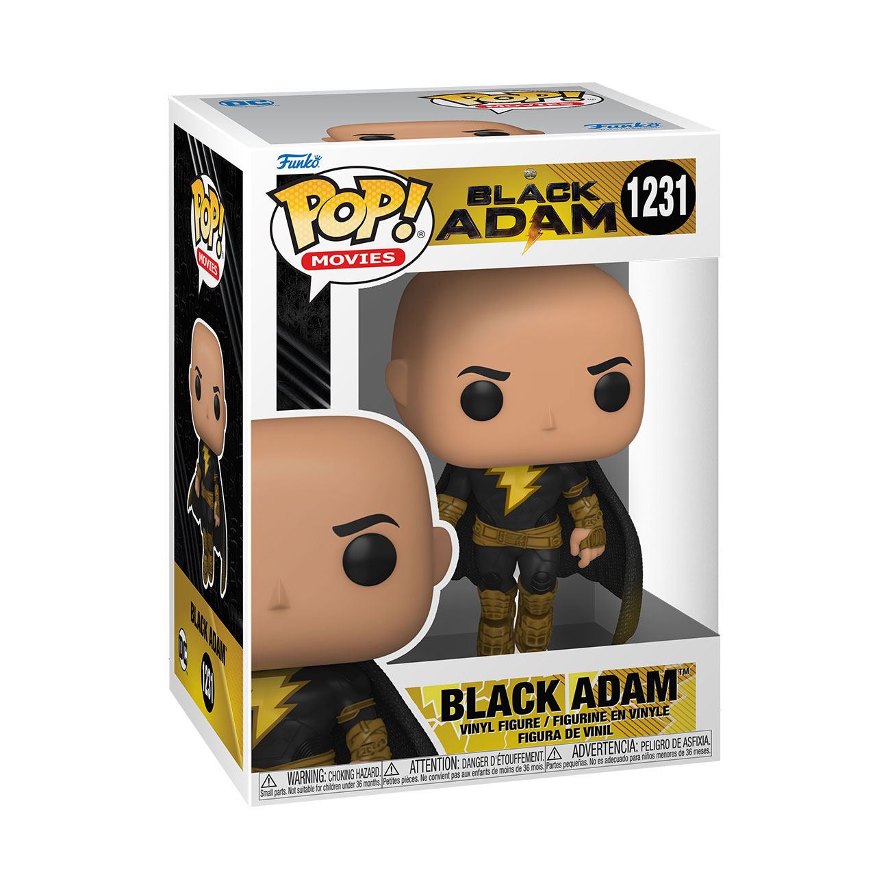 Black Adam - Black Adam (Flying) (1231) Funko Pop! Movies DC Vinyl Figure 9 cm
