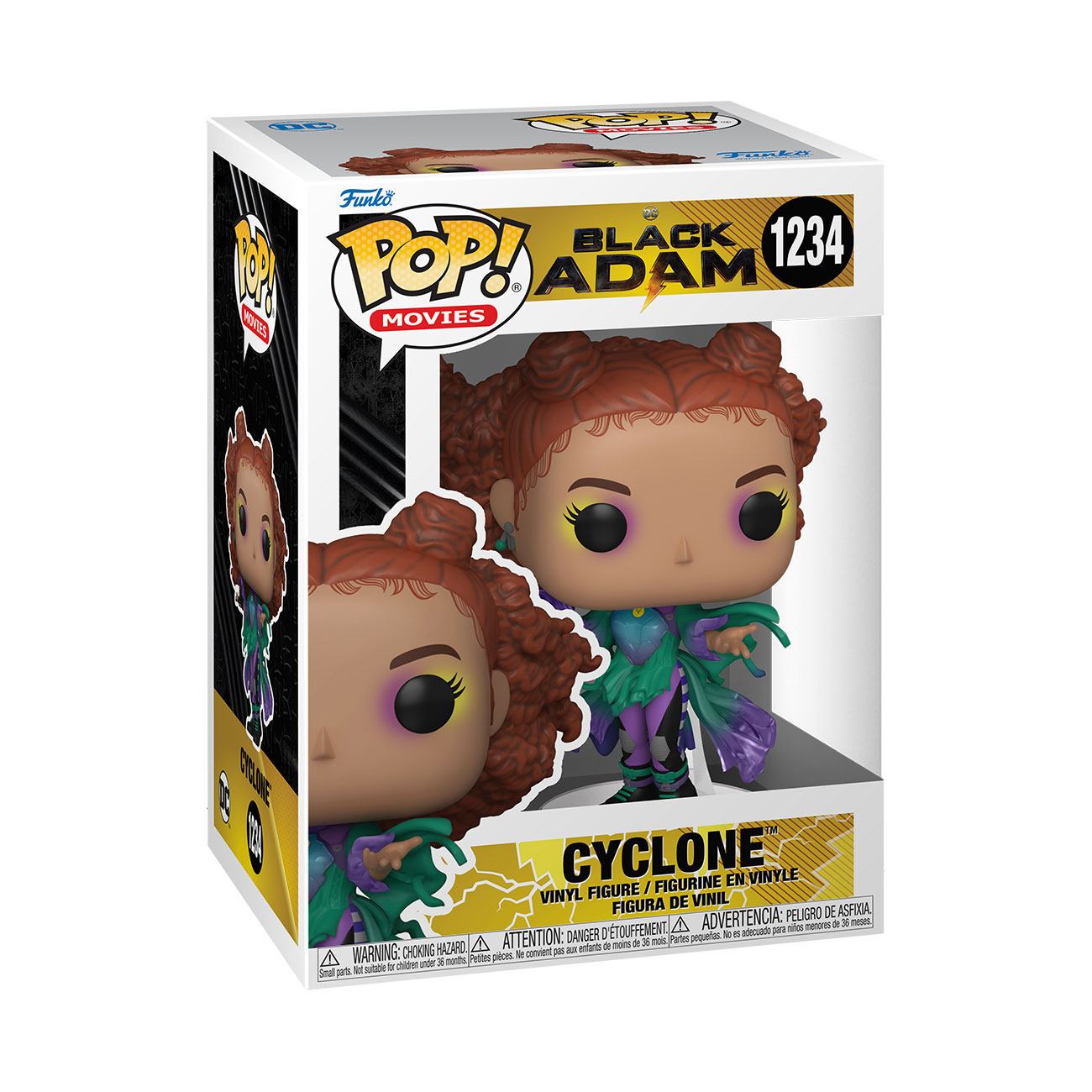 Black Adam - Cyclone (1234) Funko Pop! Movies DC Vinyl Figure 9 cm