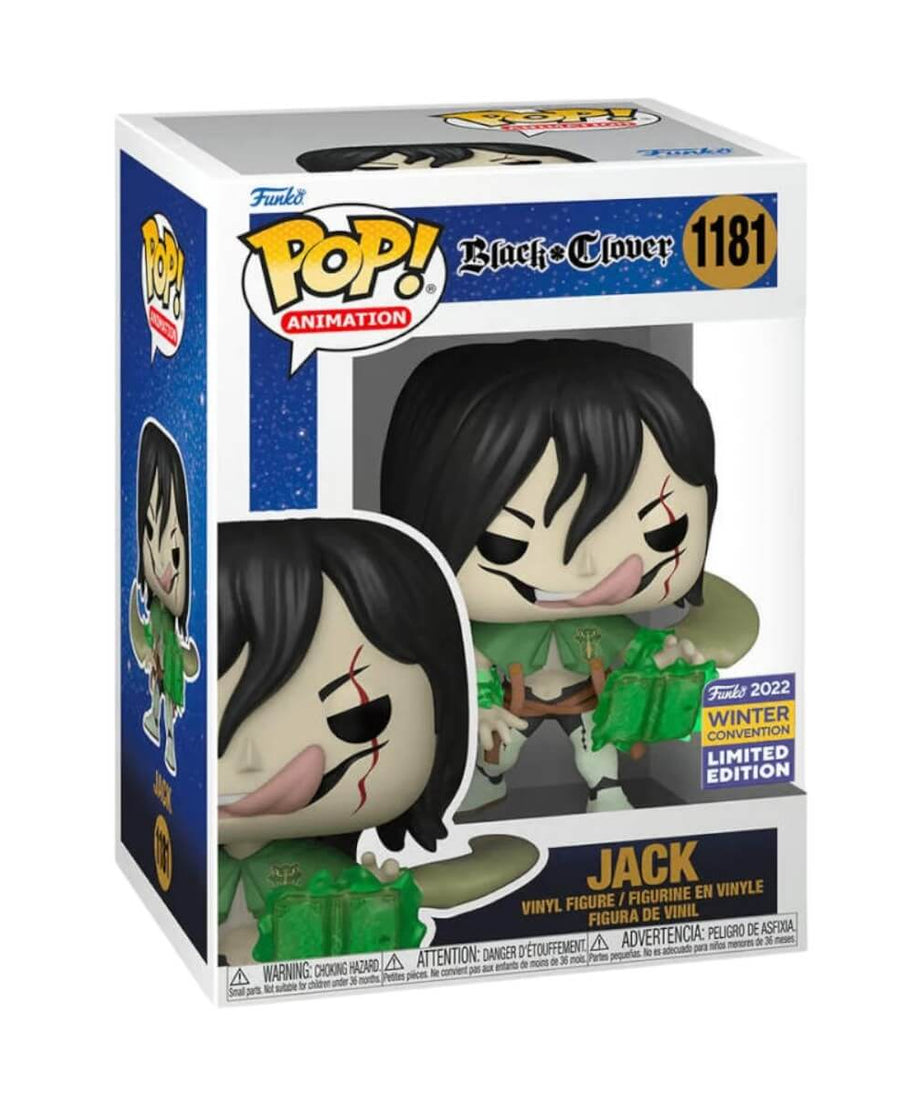 Black Clover - Jack the Ripper (2022 Winter Conv. Limited Edition) (1181) Funko Pop! Animation Anime Vinyl Figure 9 cm