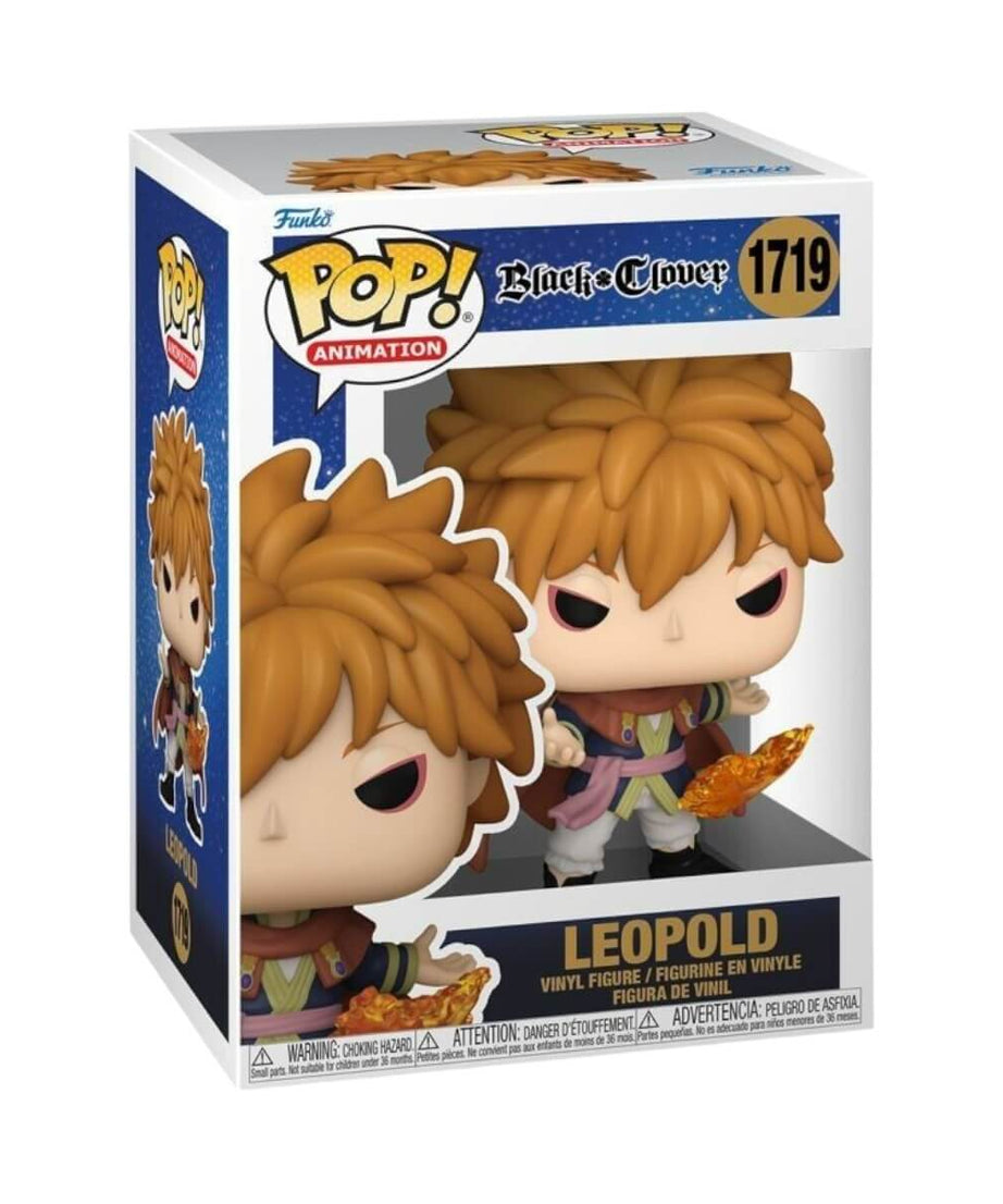 Black Clover - Leopold Vermillion (1719) Funko Pop! Animation Anime Vinyl Figure 11 cm