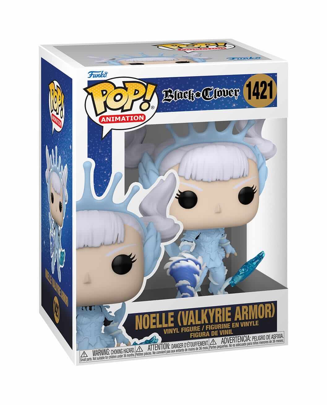 Black Clover - Noelle Silva (Valkyrie Armor) (1421) Funko Pop! Animation Anime Vinyl Figure 9 cm