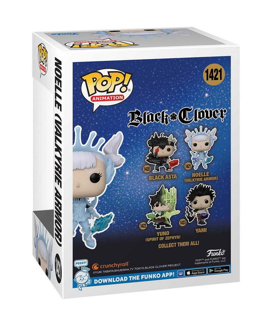 Black Clover - Noelle Silva (Valkyrie Armor) (1421) Funko Pop! Animation Anime Vinyl Figure 9 cm