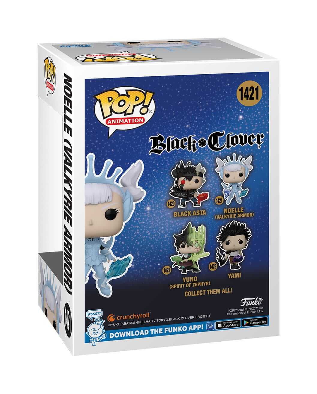 Black Clover - Noelle Silva (Valkyrie Armor) (1421) Funko Pop! Animation Anime Vinyl Figure 9 cm