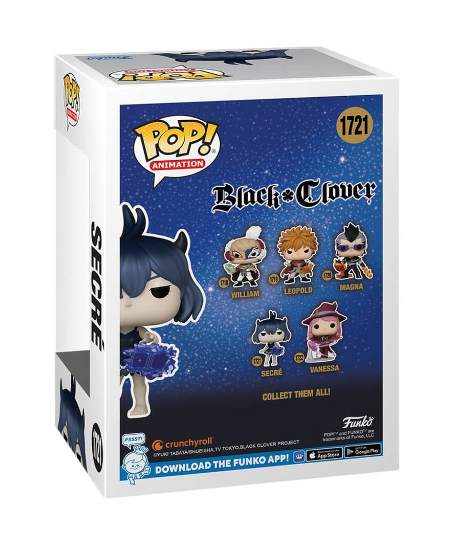 Black Clover - Secré Swallowtail (1721) Funko Pop! Animation Anime Vinyl Figure 11 cm