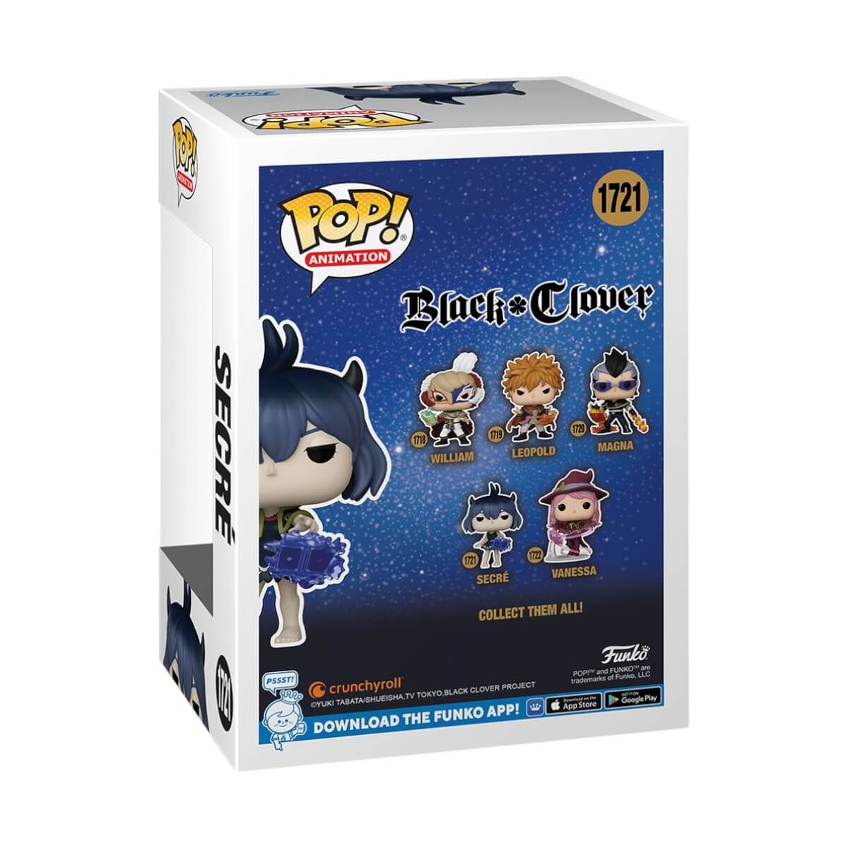 Black Clover - Secré Swallowtail CHASE (1721) Funko Pop! Animation Anime Vinyl Figure 11 cm