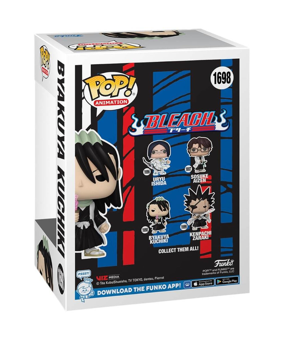 Bleach - Byakuya Kuchiki (1698) Funko Pop! Animation Anime Vinyl Figure 10 cm